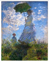Monet - Frau mit Sonnenschirm